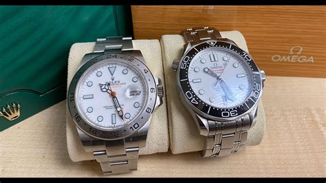 rolex explorer ii vs omega seamaster|Rolex vs. Omega: A Head.